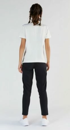 Active T-Shirt Aus Bio-Baumwolle & Modal - White -Grundstoff Verkaufsladen 1100 02 Sportshirt oekologisch nachhaltig Tencel Lyocell Bio Baumwolle Rueckansicht Ziernaht 1280x1280