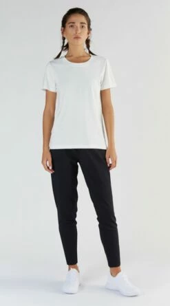 Active T-Shirt Aus Bio-Baumwolle & Modal - White -Grundstoff Verkaufsladen 1100 02 hochwertiges Modalfaser Soprtshirt Biobaumwolle absobiert Feuchtigkeit nachhaltig fair 1280x1280