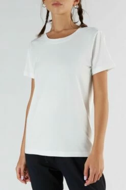 Active T-Shirt Aus Bio-Baumwolle & Modal - White