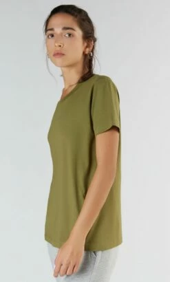 Active T-Shirt Aus Bio-Baumwolle & Modal - Olive -Grundstoff Verkaufsladen 1100 13 nachhaltiges Sportshirt Modalfasern Biobaumwolle versandkostenfrei Onlineshop fair trade 1280x1280