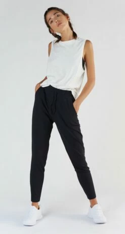 Active Tanktop Aus Bio-Baumwolle & Modal - White -Grundstoff Verkaufsladen 1211 02 nachhaltiges Top Damen sportlich lockere PAssform ecofair Biobaumwolle Telcel Lyocell 1280x1280