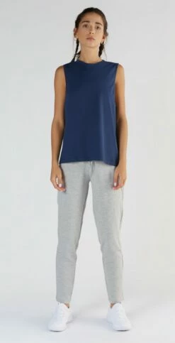 Active Tanktop Aus Bio-Baumwolle & Modal - Navy -Grundstoff Verkaufsladen 1211 03 Tencel Lyocell Tanktop sportlich lockere Passform Bio Baumwolle vegan fair trade 1280x1280