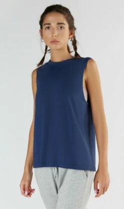 Active Tanktop Aus Bio-Baumwolle & Modal - Navy -Grundstoff Verkaufsladen 1211 03 ecofriendly Sporttop Biobaumwolle Modalfasern umweltfreundlich nachhaltig vegan 1280x1280