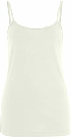 Spaghetti-Top Aus Bio-Baumwolle - Naturweiß