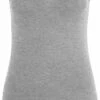 Trägershirt Aus Bio-Baumwolle - Grau-meliert -Grundstoff Verkaufsladen 1221 03 Albero Damen Traegershirt Biobaumwolle nachhaltig oeko 1280x1280