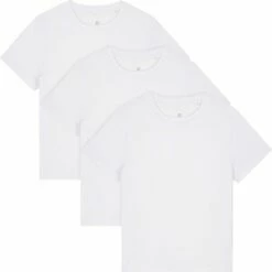 Iconic T-Shirt Aus Bio-Baumwolle - 3er-Pack - White