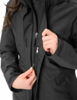 VAUDE Damen Winterparka Idris 3in1 III - Phantom Black -Grundstoff Verkaufsladen 3in1 winterparka damen wetterfest nachhaltig 42402 678 1280x1280