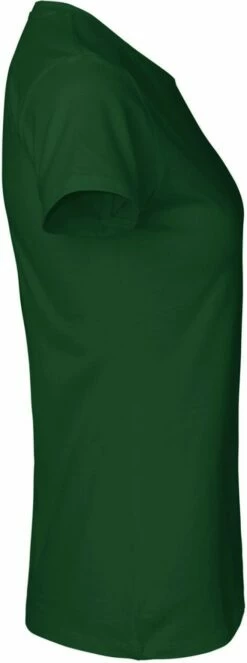Neutral Classic T-Shirt Aus Fairtrade Bio-Baumwolle - Bottle Green -Grundstoff Verkaufsladen 80001 Bottle Green Neutral Damen Basic Shirt kurzaermelig klassisch Fairtrade Bio Baumwolle oekologisch 1280x1280