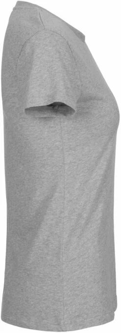 Neutral Fitted T-Shirt Aus Fairtrade Bio-Baumwolle - Grau Meliert 8 Neutral Fitted T-Shirt Aus Fairtrade Bio-Baumwolle - Grau Meliert -Grundstoff Verkaufsladen 81001 Grey Neutral Damen T Shirt Rundhals Ausschnitt kurze Aermel Oeko Fashion biologisch 1280x1280