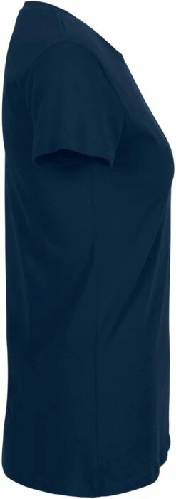 Neutral Fitted T-Shirt Aus Fairtrade Bio-Baumwolle - Navy -Grundstoff Verkaufsladen 81001 Navy Neutral T Shirt tailliert enganliegender Ausschnitt Bio Baumwolle Fairtrade Cotton 1280x1280