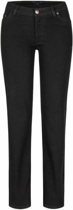 Fin:na - Straight Cut Jeans Aus Bio-Baumwolle - Black
