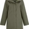 Ariza - Winterparka Aus Bio-Baumwolle & Recyceltem Nylon - Oliv -Grundstoff Verkaufsladen Ariza oliv nachhaltiger damen winterparka langerchen 1280x1280