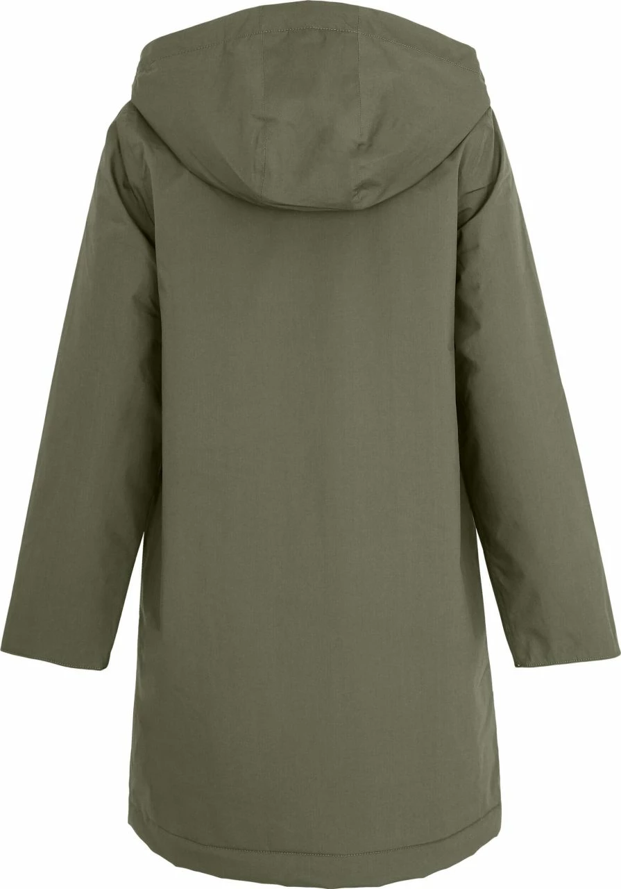 Ariza - Winterparka Aus Bio-Baumwolle & Recyceltem Nylon - Oliv 4 Ariza - Winterparka Aus Bio-Baumwolle & Recyceltem Nylon - Oliv – Bild 2