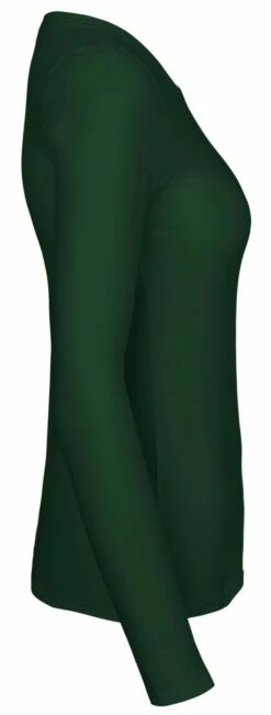 Neutral Longsleeve Aus Fairtrade Bio-Baumwolle - Bottle Green -Grundstoff Verkaufsladen BGRE side DA Langarm Shirt fair GOTS O81050 1280x1280