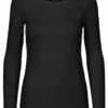 Neutral Longsleeve Aus Fairtrade Bio-Baumwolle - Schwarz -Grundstoff Verkaufsladen BLA Neutral Damen Longsleeve Shirt Biobaumwolle schwarz 1280x1280