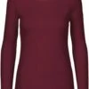 Neutral Longsleeve Aus Fairtrade Bio-Baumwolle - Bordeaux