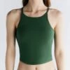 Crop Top Aus Bio-Baumwolle - Tannennadel -Grundstoff Verkaufsladen Bio Baumwoll Crop Top 1217 067 1280x1280