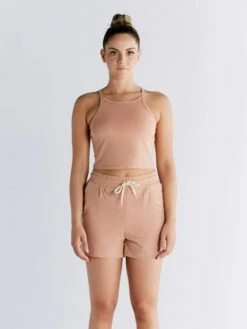 Crop Top Aus Bio-Baumwolle - Café Crema -Grundstoff Verkaufsladen Bio Baumwoll Mode Albero 1217 070 1440 070 1280x1280