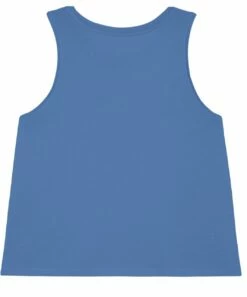 Kurzes Tank-Top Aus Bio-Baumwolle - Bright Blue -Grundstoff Verkaufsladen Bio Baumwoll Top bright blue W038 053 1280x1280