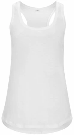 Organic Racerback Tank-Top - White