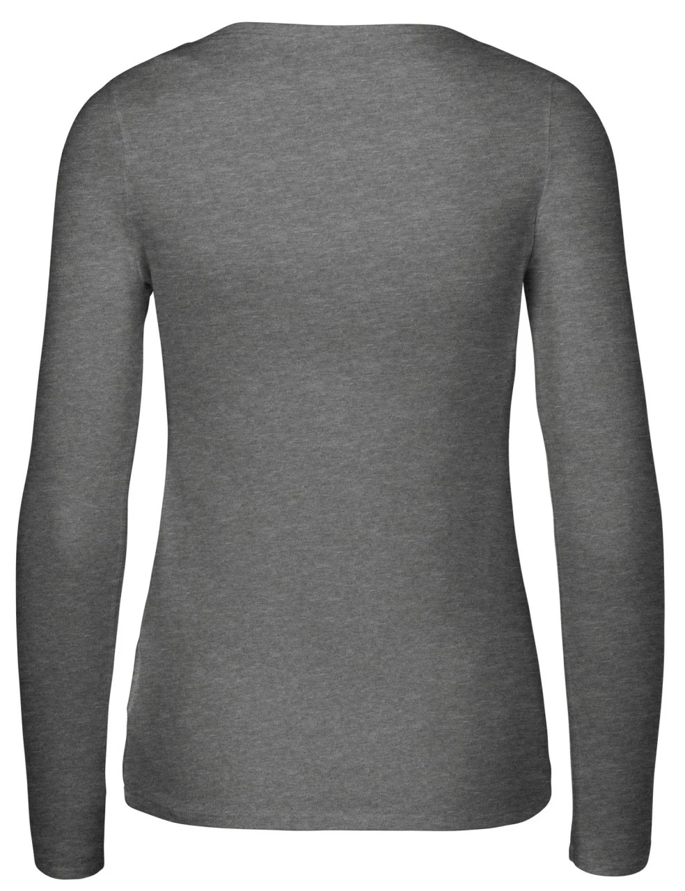 Neutral Longsleeve Aus Fairtrade Bio-Baumwolle - Dark Heather 4 Neutral Longsleeve Aus Fairtrade Bio-Baumwolle - Dark Heather – Bild 2