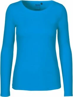 Neutral Longsleeve Aus Fairtrade Bio-Baumwolle - Sapphire