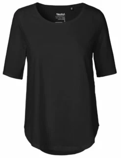 Neutral Half Sleeve T-Shirt Aus Bio-Baumwolle Fairtrade - Schwarz