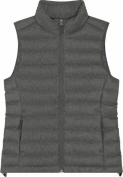 Steppweste Aus Recyceltem Polyester - Deep Metal Heather Grey