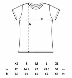 Organic T-Shirt - Schwarz -Grundstoff Verkaufsladen EP02 Abmessungen Damen Shirt Earth Positive fair wear Womens Tshirt 1280x1280 1