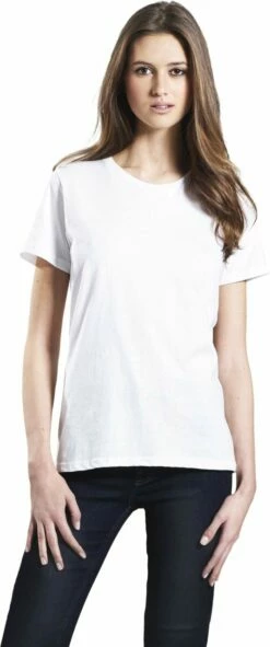 Organic T-Shirt - Weiss -Grundstoff Verkaufsladen EP02M t shirt weiss 1280x1280