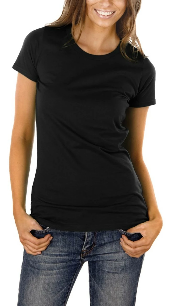 Organic Slim-Fit T-Shirt - Black 5 Organic Slim-Fit T-Shirt - Black – Bild 3