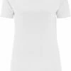 Open Neck T-Shirt Aus Biobaumwolle - White -Grundstoff Verkaufsladen EP09 T Shirt Damen weiss 1280x1280