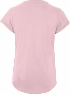 Organic Rolled Sleeve T-Shirt - Purple Rose -Grundstoff Verkaufsladen EP16 PR Rolled Sleeve Shirt pastell violett umweltschonend back 1280x1280