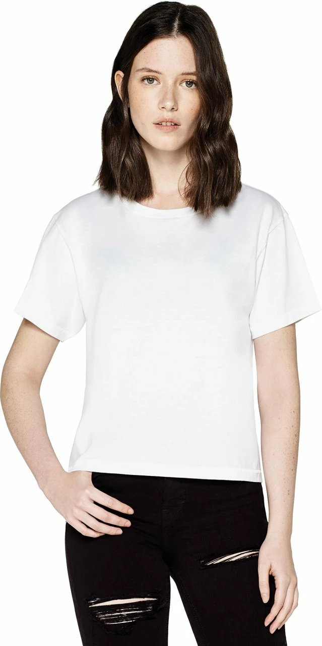 Short T-Shirt Aus Biobaumwolle - 2er-Pack - White 6 Short T-Shirt Aus Biobaumwolle - 2er-Pack - White – Bild 4