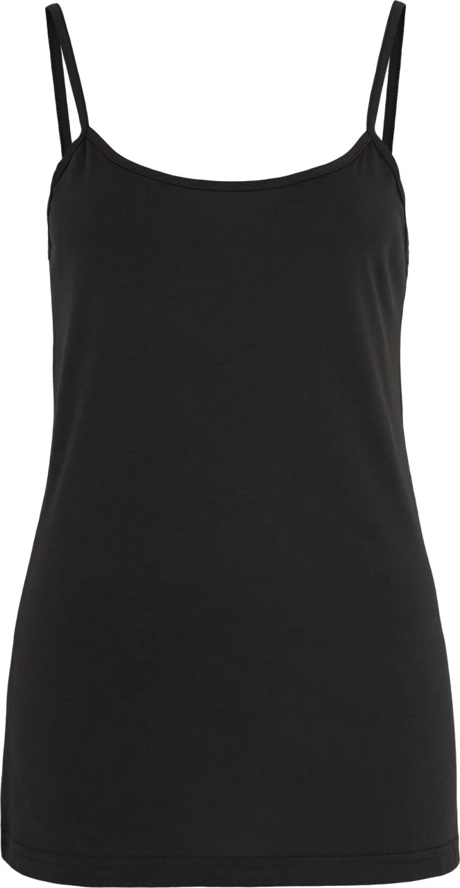 Spaghetti-Top Aus Bio-Baumwolle - Schwarz 3 Spaghetti-Top Aus Bio-Baumwolle - Schwarz