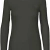 Neutral Longsleeve Aus Fairtrade Bio-Baumwolle - Charcoal