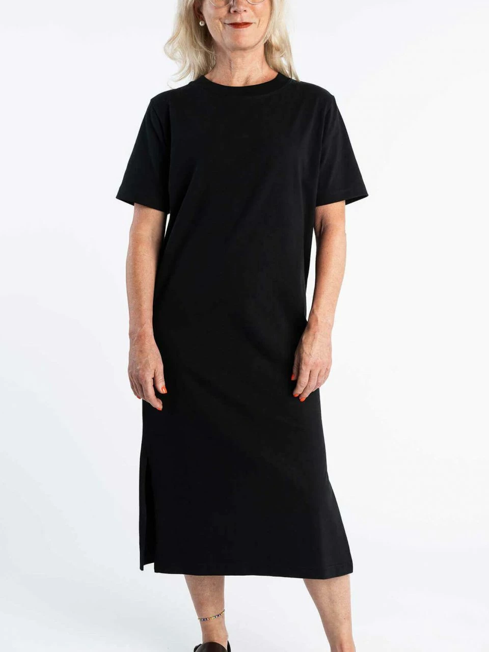 Mela Fairtrade Jersey-Kleid Latika Aus Bio-Baumwolle - Schwarz 3 Mela Fairtrade Jersey-Kleid Latika Aus Bio-Baumwolle - Schwarz