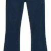 Flared Fit Jeans Hazen - Strong Blue -Grundstoff Verkaufsladen FlaredHazen strongb 01 eco jeans biobaumwolle recycelte baumwolle damen dunkelblau 1280x1280