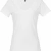 T-Shirt Mit Großem V-Ausschnitt - Weiss -Grundstoff Verkaufsladen Frauen V Neck Shirt 02207 0 1280x1280