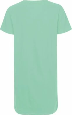 Neutral Jersey-Kleid Aus Fairtrade Bio-Baumwolle - Dusty Mint -Grundstoff Verkaufsladen GNL81020 dustymint 03 fair oekofaires T Shirt Kleid aus zertifizierter Bio Baumwolle dusty mint 1280x1280