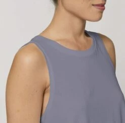 Kurzes Tank-Top Aus Bio-Baumwolle - Lava Grey -Grundstoff Verkaufsladen GSTTW038 039 Tank Top Jersey l gerer Schnitt nachhaltig umweltfreundlich 1280x1280