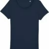 Basic T-Shirt Aus Bio-Baumwolle - French Navy