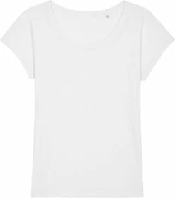 Slub T-Shirt Aus Bio-Baumwolle - White