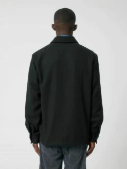 Unisex Twill Overshirt Aus Recyceltem Polyester - Black 17 Unisex Twill Overshirt Aus Recyceltem Polyester - Black -Grundstoff Verkaufsladen Hemd Jacke aus recyceltem Polyester U845 002 1280x1280