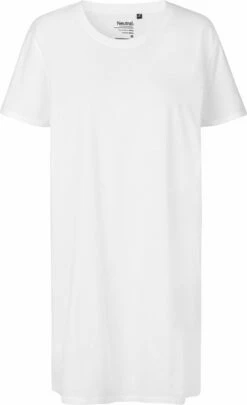 Neutral Jersey-Kleid Aus Fairtrade Bio-Baumwolle - White