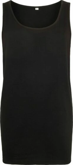 Unisex Drop Armhole Top - Black