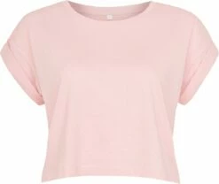 Crop T-Shirt - Soft Pink