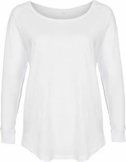 Loose Fit Longsleeve - White