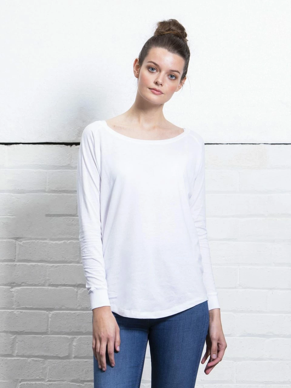 Loose Fit Longsleeve - White 7 Loose Fit Longsleeve - White – Bild 5