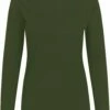 Neutral Longsleeve Aus Fairtrade Bio-Baumwolle - Military -Grundstoff Verkaufsladen MIL Neutral Damen Longsleeve Shirt Biobaumwolle military 1280x1280